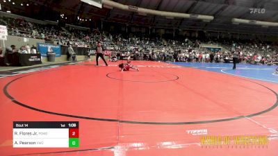 67 lbs Round Of 16 - Richard Flores Jr., Pomona Elite vs Asher Pearson, Viking Wrestling Club