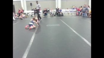 48 lbs Round 3 (3 Team) - Easton Wilson, 84 Athletes vs Kolton Smith, Florida Scorpions