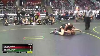 119 lbs Finals (8 Team) - Calvin Martz, Davison vs Vaughn Tarbet, Brighton Black