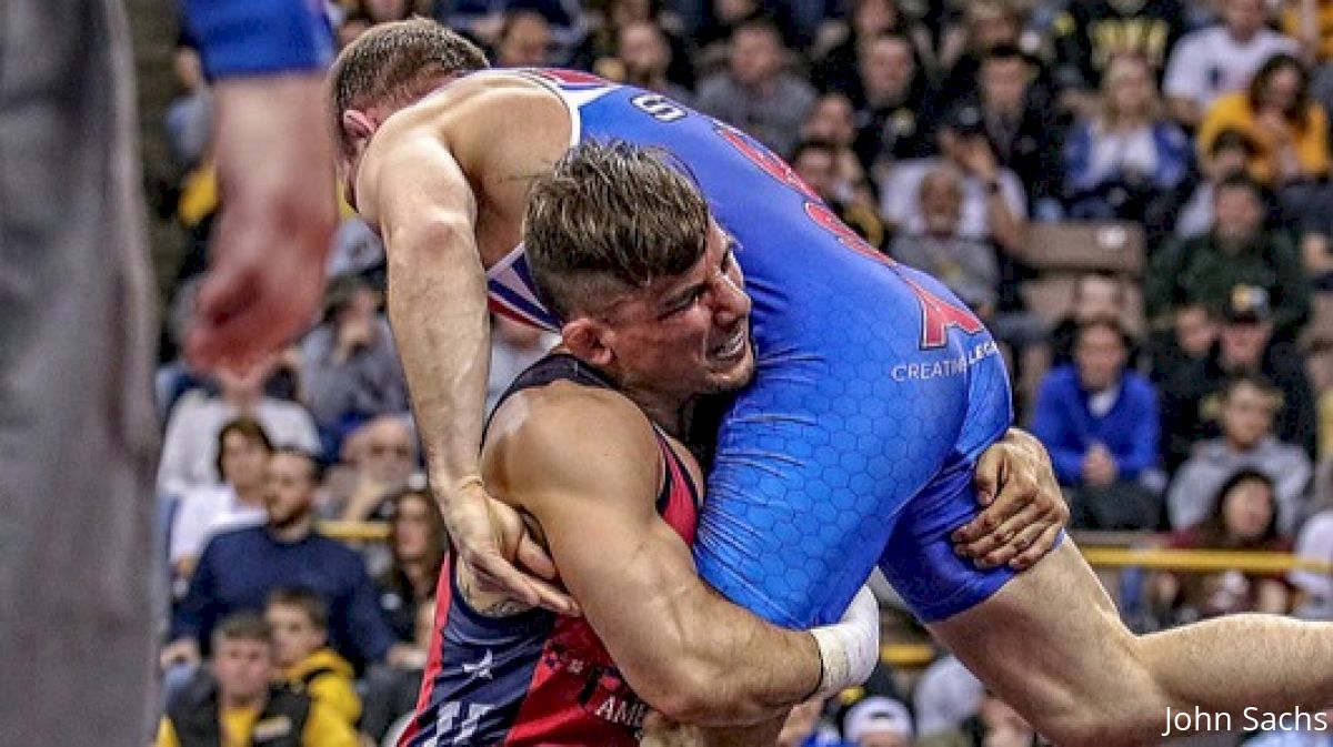 Frank Molinaro vs Logan Stieber At 2016 Olympic Trials