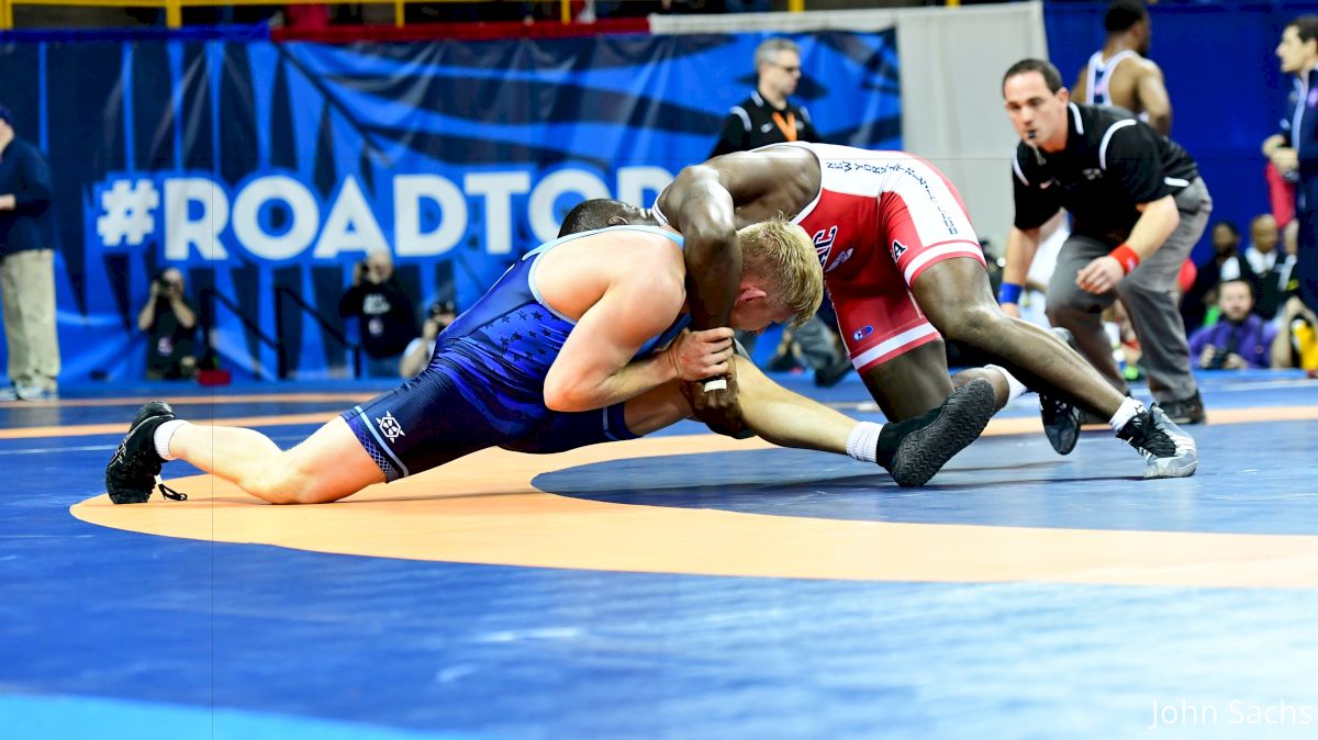 Kyle Dake vs Richard Perry at 2016 Olympic Trials