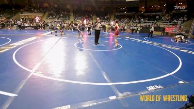 106 lbs Quarterfinal - Brooklynn McCormick, Bonner Springs Kids Club vs Emma Bacon, X-Calibur