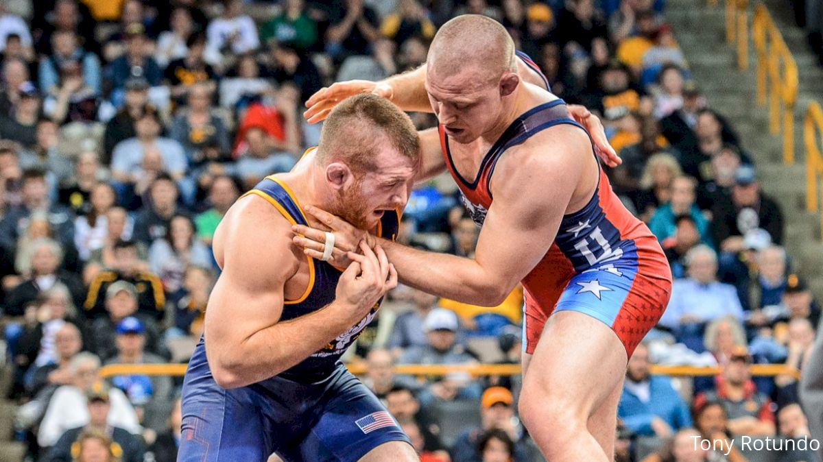 Kyle Snyder vs Jake Varner Match 2 at Olympic Trials