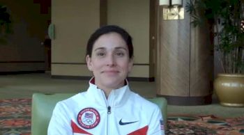 Kara Goucher this year was really hard