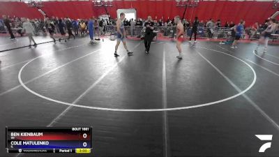 195 lbs Cons. Semi - Ben Kienbaum, WI vs Cole Matulenko, IL