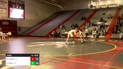 184 lbs Rr Rnd 1 - Brody Evans, Edinboro vs Cam Pine, Clarion