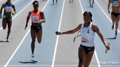 TASTY RACE: Oregon women break 4x1 school record #3 in NCAA