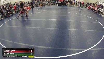 150 lbs Semis & 1st Wrestleback (8 Team) - Cohen Olsen, Team Texas vs Elijah Davis, Oklahoma Elite Orange