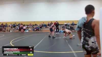 140 lbs Round 2 - Damien Easterly, Summerville Takedown Club vs Adrian Ellsworth, Gaston Grizzlies