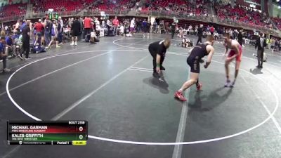 150 lbs Quarterfinal - Kaleb Griffith, The Best Wrestler vs Michael Garman, MWC Wrestling Academy