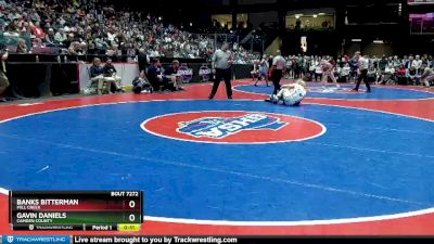 7A-144 lbs 3rd Place Match - Banks Bitterman, Mill Creek vs Gavin Daniels, Camden County