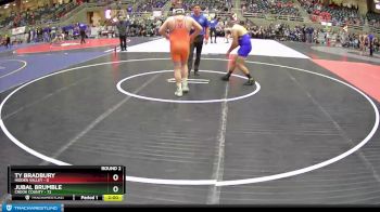 222 lbs Round 2 (4 Team) - Jubal Brumble, Crook County vs Ty Bradbury, Hidden Valley