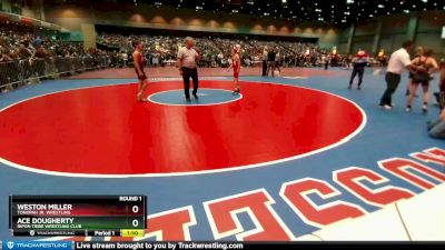 109-117 lbs Round 1 - Weston Miller, Tonopah Jr. Wrestling vs Ace Dougherty, Ripon Tribe Wrestling Club