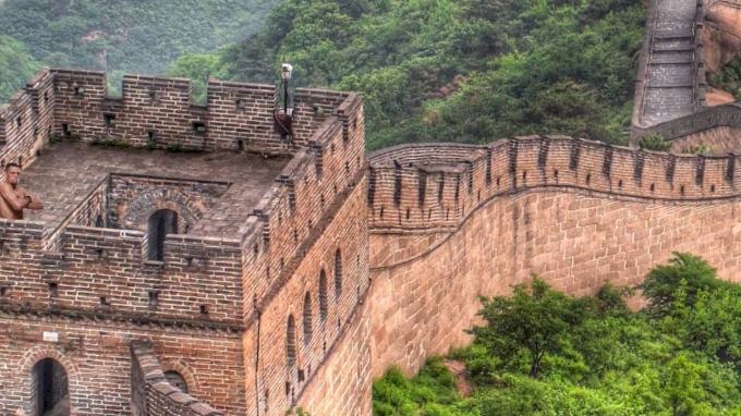 Nate visits the Great Wall of China