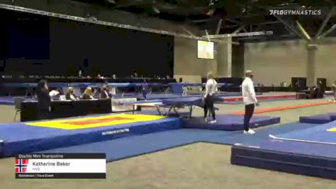Katherine Baker - Double Mini Trampoline, NVG - 2021 USA Gymnastics Championships