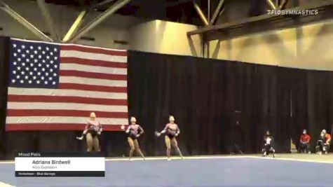 Adriana Birdwell - Mixed Pairs, Acro Explosion - 2021 USA Gymnastics Championships