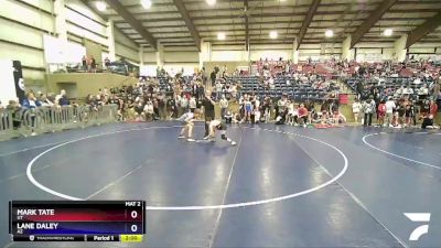 86 lbs Quarterfinal - Mark Tate, UT vs Lane Daley, AZ