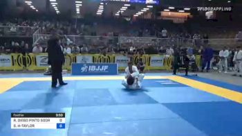 RAIMUNDO DIEGO PINTO SODRE vs SHANE JAMIL HILL-TAYLOR 2021 Pan Jiu-Jitsu IBJJF Championship