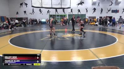 130 lbs Cons. Round 2 - Kelcey Dew, Lourdes University vs Madelin Allen, Tiffin University