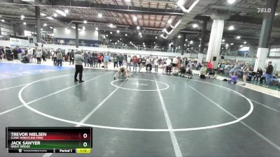 129 lbs Round 1 - Jack Sawyer, Great Bridge vs Trevor Nielsen, Clinic Wrestling FXBG