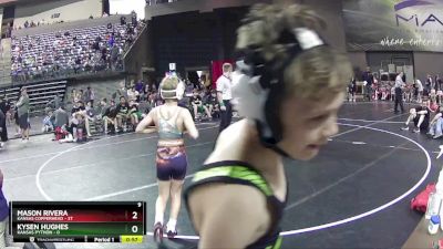 90 lbs Round 2 (6 Team) - Owen Taylor, Kansas Copperhead vs Jeremiah Bratton, Kansas Python