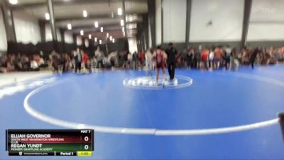 92 lbs Round 5 - Elijah Governor, South West Washington Wrestling Club vs Regan Yundt, Pioneer Grappling Academy