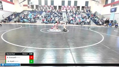 152 lbs Quarterfinal - Anthony Hyatt, Newport vs Bryce Scarpelli, Riverside