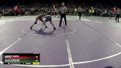 D2-106 lbs Cons. Semi - Izaak Kukulski, John Glenn HS (Bay City) vs Jarrett Smith, Lowell HS