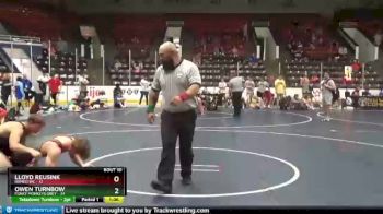 195 lbs Round 4 (6 Team) - Lloyd Reusink, Romeo WC vs Owen Turnbow, Funky Monkeys Grey