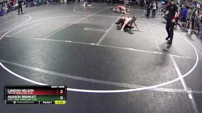 150 lbs Cons. Round 1 - Hudson Bramlet, West Point Wrestling Club vs Landon Nelson, Trojan Wrestling Club