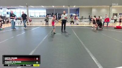 56 lbs Round 3 (6 Team) - Aidyn Crabb, Riverheads vs Parker Scruggs, Guerrilla WA