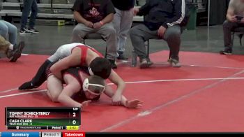 129 lbs Round 2 (8 Team) - Tommy Schechterly, Mat Assassins (PA) vs Cash Clark, Team Ohio (OH)