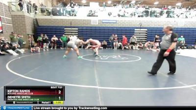 Round 2 - Demetri Smith, Mountain Man Wrestling Club vs Kipton Ramos, Bulldog Wrestling Club