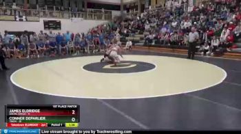 152 lbs Placement Matches (8 Team) - Conner Deparlier, Trion vs JAMES ELDRIDGE, Social Circle