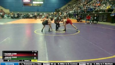 3 - 113 lbs Cons. Round 1 - Jordan Duke, Goochland vs Tucker Cobb, Southampton