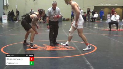 Prelims - Dylan Ammerman, Lehigh vs Trevor Allard, Bloomsburg