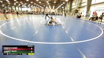 60 lbs Rd# 2 10:30am Friday - Marco Plasner, PA Blue vs Garrett Raley, Olympia