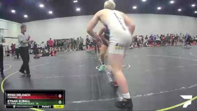 187 lbs Round 1 (4 Team) - Ryan Deloach, Tar River vs Ethan Kuball, NC Pride Wrestling Black