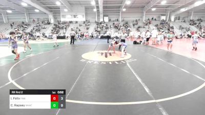 70 lbs Rr Rnd 2 - Ivan Felix, Felix Wrestling Academy vs Carter Rapsey, What's Poppin?