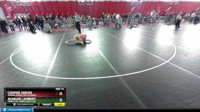 106 lbs Champ. Round 2 - Gunnar Lambert, Princeton Wrestling Club vs Cooper Herzig, Askren Wrestling Academy