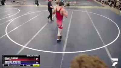 220 lbs 1st Place Match - Adam Cherne, Minnesota vs Derrick Steinke, Hastings Wrestling Club