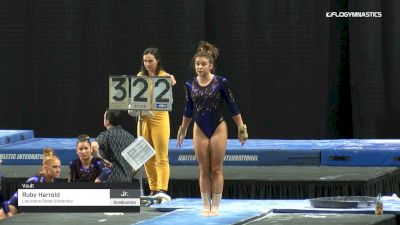 Ruby Harrold - Vault, Louisiana State University - 2019 GymQuarters Invitational