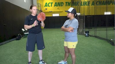 Infield Technique with Chelsea Spencer Using a Flat Glove