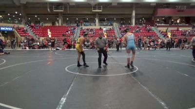 160 lbs Round 2 - Carter Temple, Greater Heights Wrestling vs Cruz Sanchez, Bobcat Wrestling Club