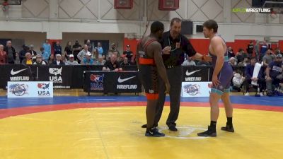 87 kg Consolation - Kevin Radford, Sunkist Kids Wrestling Club vs Josef Rau, TMWC