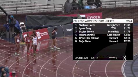 Women's 100m Hurdles Event 330, Prelims 3