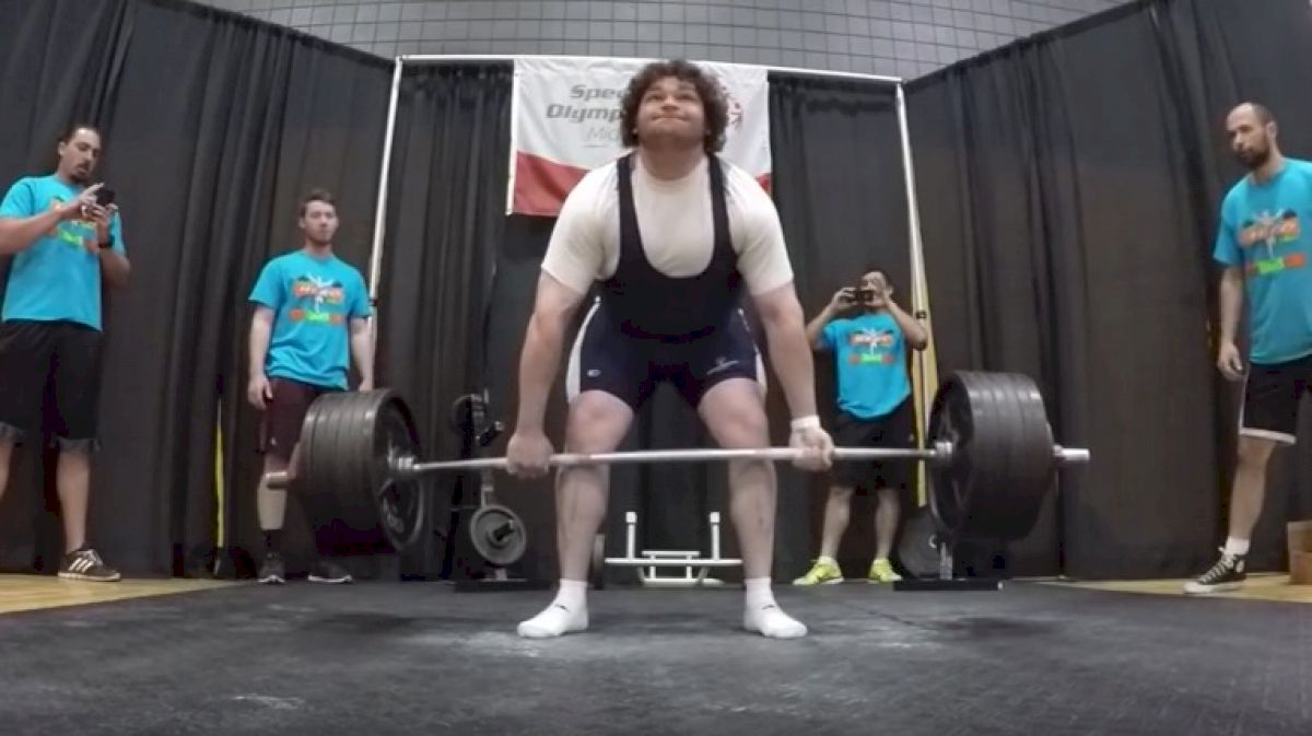 James Ellison Sets A New Special Olympics Record With A 660lb Deadlift