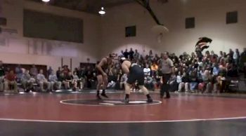 285 lbs match Corey Johnson Jackson vs. Josh Ghigliotty Southern