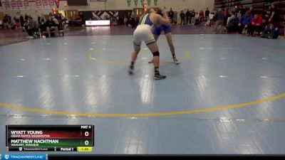 170 lbs Quarterfinal - Matthew Nachtman, Wahlert, Dubuque vs Wyatt Young, Cedar Rapids Washington