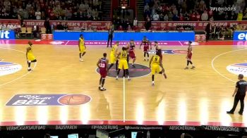 Full Replay - 2020 MHP Riesen Ludwigsburg vs Gießen 46ers | easyCredit BBL - MHP Riesen Ludwigsburg vs Giessen 46ers